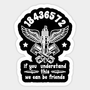 if you  understand  this  we can be friends Sticker